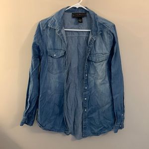Jean Button-up Shirt